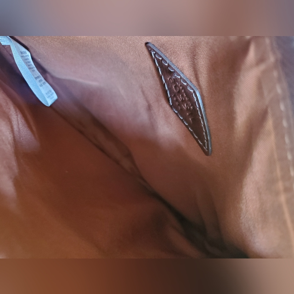 Fossil Voyager Leather Crossbody Bag - Picture 8 of 9